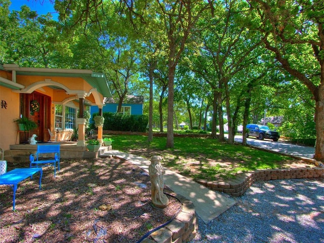 43 W Shore Dr, Arcadia, OK 73007 - view of yard