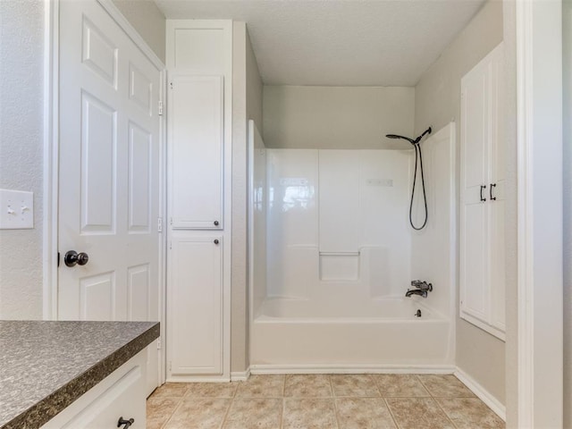 18 Whispering Meadows Rd, Shawnee, OK 74804 - full bathroom featuring shower / bathtub combination, vanity, and tile patterned flooring