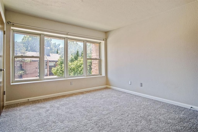 600 NW 4th St Unit 319N, Oklahoma City, OK 73102 - unfurnished room with carpet and a textured ceiling