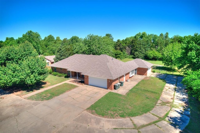 4205 Sooner Cir, Edmond, OK 73034 - view from above of property