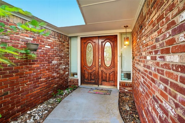 6005 NW Kingston Rd, Oklahoma City, OK 73122 - entrance to property featuring brick siding