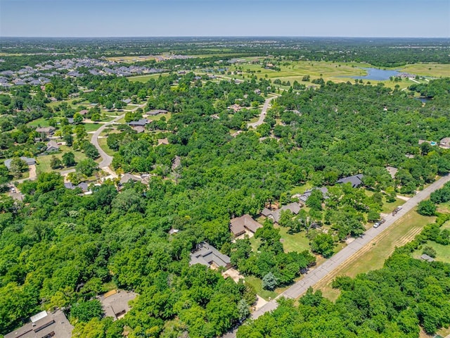 5101 Long Branch Ln, Edmond, OK 73034 - aerial view of a nearby body of water