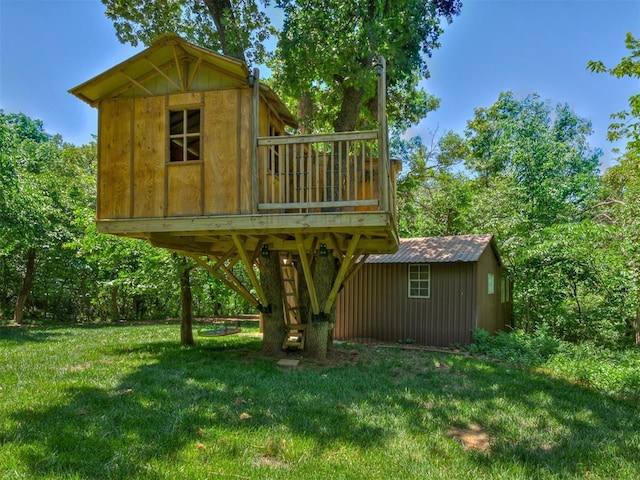 5101 Long Branch Ln, Edmond, OK 73034 - view of outdoor structure