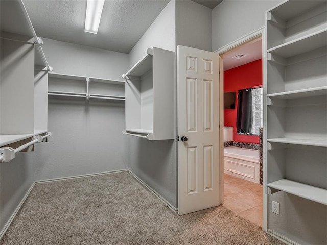 4033 NE 138th St, Edmond, OK 73013 - walk in closet with light carpet