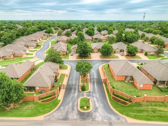 4033 NE 138th St, Edmond, OK 73013 - aerial view of residential area