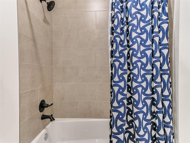 9316 NW 84th St, Yukon, OK 73099 - full bathroom featuring shower / bathtub combination with curtain