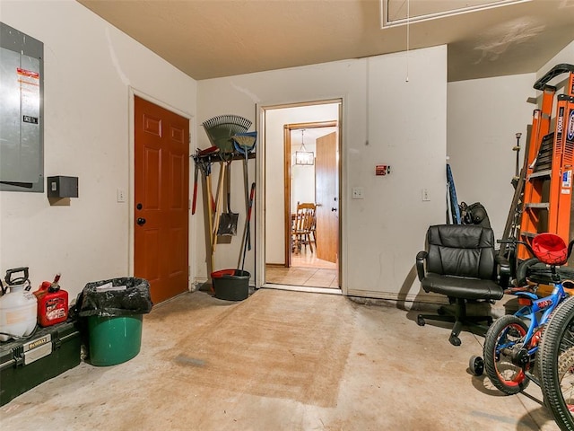 409 NW Jefferson Ave, Piedmont, OK 73078 - garage with electric panel