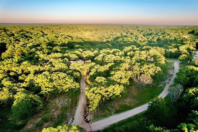36578 Ns 3500th St, Konawa, OK 74849 - aerial overview of property's location featuring a forest