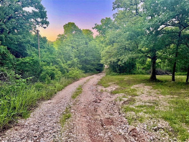 36578 Ns 3500th St, Konawa, OK 74849 - view of street featuring a view of trees