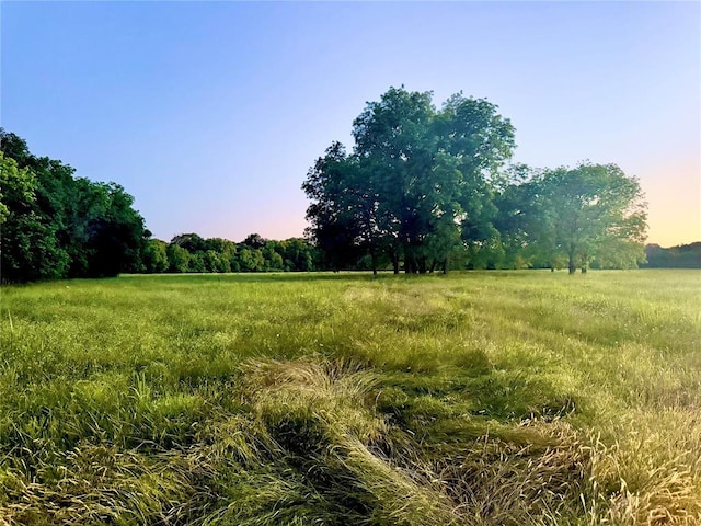 36578 Ns 3500th St, Konawa, OK 74849 - yard at dusk with a view of rural / pastoral area