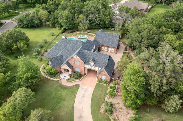 8025 Redbud Canyon Trl, Edmond, OK 73034 - aerial view of property's location