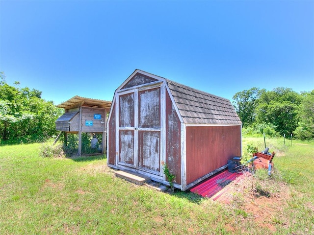 5509 Old Town St, Newalla, OK 74857 - view of shed