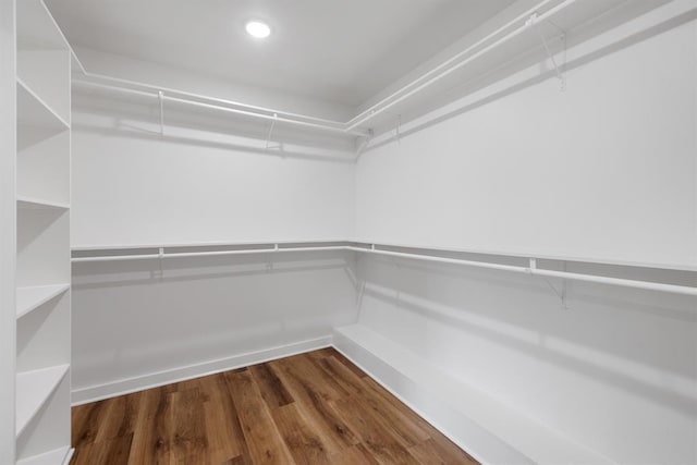 3155 E Fair St, Idabel, OK 74745 - walk in closet with wood finished floors