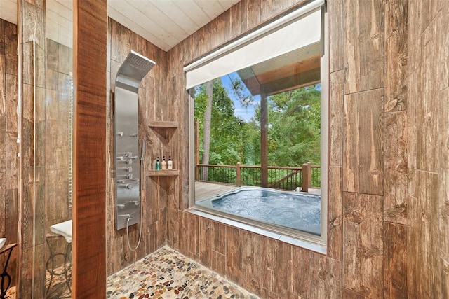 168 Eagle Mountain Trl, Broken Bow, OK 74728 - doorway featuring healthy amount of natural light