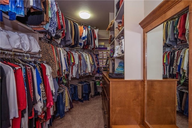 16000 SW 25th St, Oklahoma City, OK 73036 - spacious closet with carpet flooring