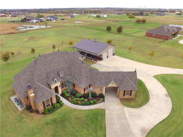 16000 SW 25th St, Oklahoma City, OK 73036 - overview of rural landscape