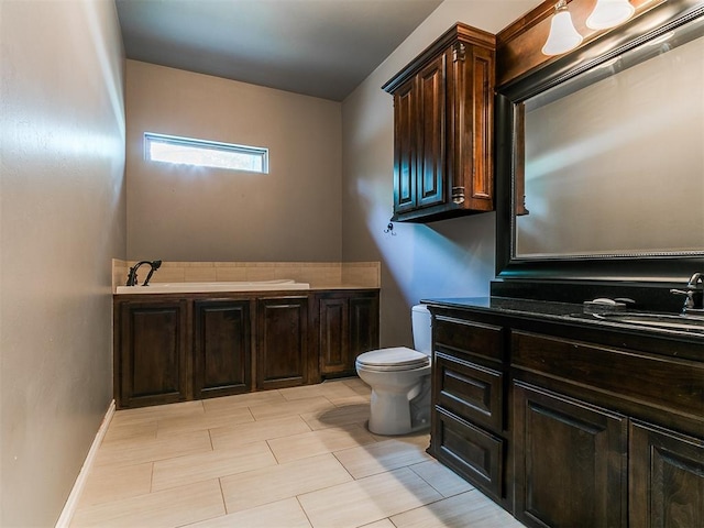 4216 SE 86th Pl, Oklahoma City, OK 73135 - full bath featuring toilet, a bath, and vanity