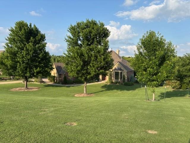 6706 Valley Ridge Dr, Edmond, OK 73034 - view of green lawn