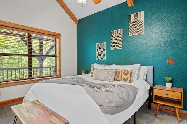 83 Bobber Rd, Broken Bow, OK 74728 - bedroom featuring baseboards and a ceiling fan