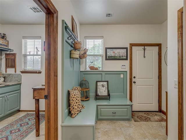 3122 Thornbrooke Blvd, Edmond, OK 73013 - mudroom featuring light tile patterned flooring