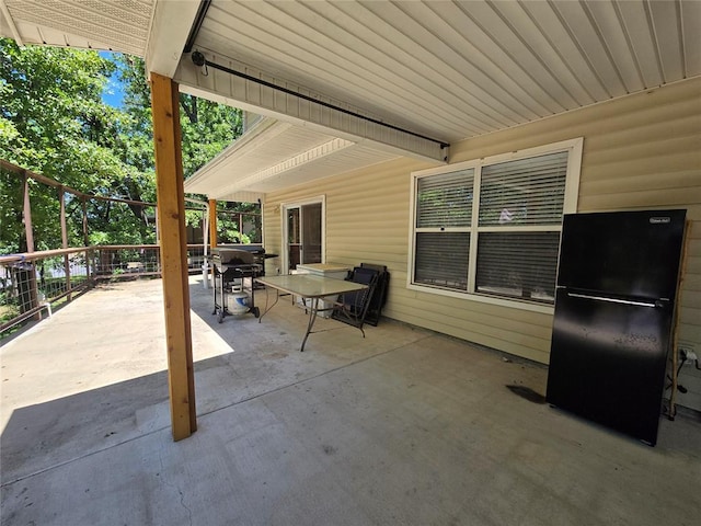110534 S 4183rd Rd, Checotah, OK 74426 - view of patio with outdoor dining space