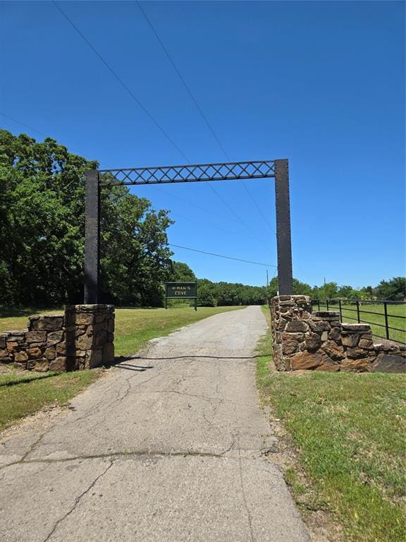 110534 S 4183rd Rd, Checotah, OK 74426 - view of asphalt road