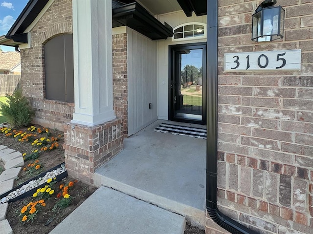 3105 SW 104th Ter, Oklahoma City, OK 73159 - entrance to property with brick siding