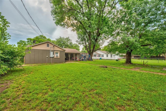 408 S 6th St, Davis, OK 73030 - view of yard