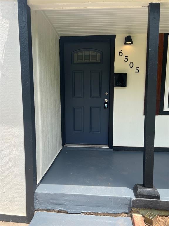 6505 NW 34th St, Bethany, OK 73008 - view of doorway to property