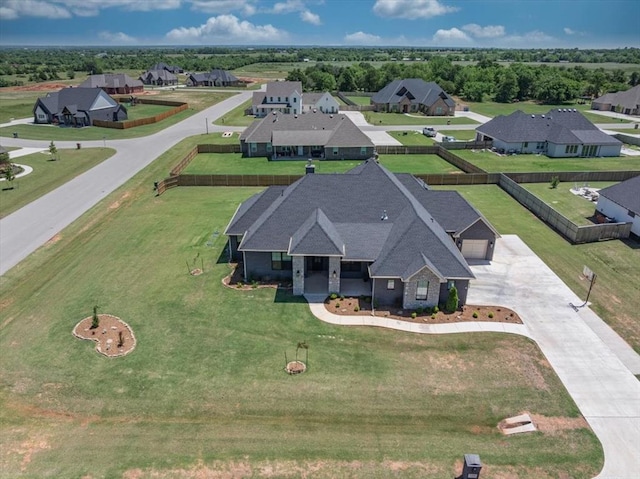 1008 Collis Way, Newcastle, OK 73065 - aerial view of residential area