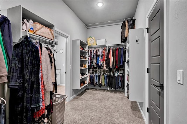 1008 Collis Way, Newcastle, OK 73065 - walk in closet featuring carpet floors