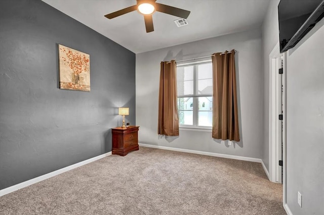 1008 Collis Way, Newcastle, OK 73065 - carpeted spare room with ceiling fan and baseboards