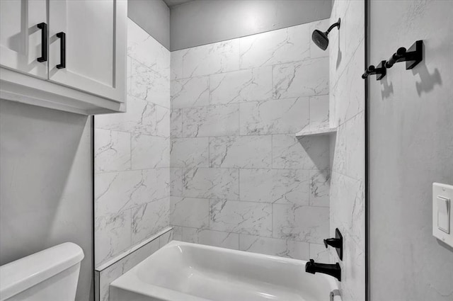 1008 Collis Way, Newcastle, OK 73065 - full bathroom featuring toilet and shower / tub combination