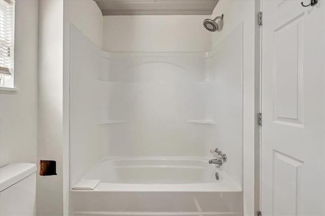 2273 County Road 1240, Blanchard, OK 73010 - bathroom with toilet and shower / bathtub combination