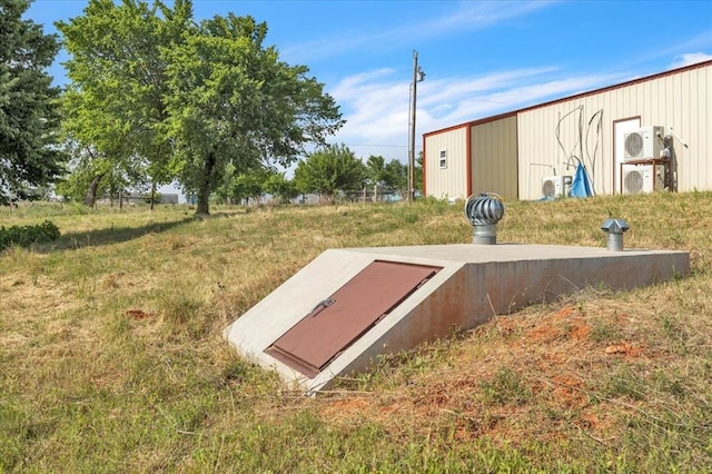 2273 County Road 1240, Blanchard, OK 73010 - view of storm shelter featuring an outdoor structure