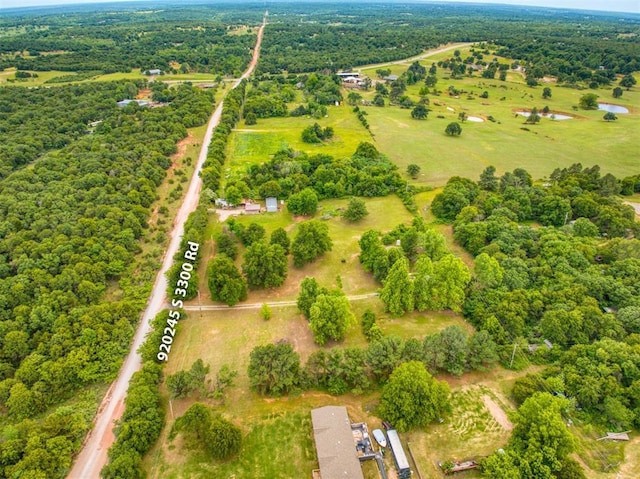 920245 S 3300th Rd, Wellston, OK 74881 - aerial view of a forest