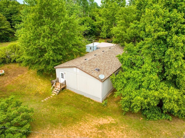 920245 S 3300th Rd, Wellston, OK 74881 - view from above of property
