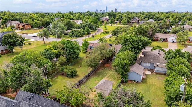 1535 NW 39th St, Oklahoma City, OK 73118 - aerial perspective of suburban area