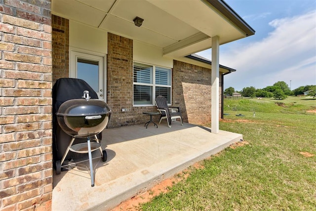11734 Split Oak Cir, Guthrie, OK 73044 - view of patio with area for grilling