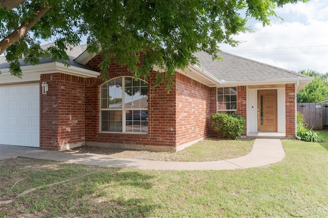 2016 NW 172nd St, Edmond, OK 73012 - view of front of house featuring brick siding and roof with shingles