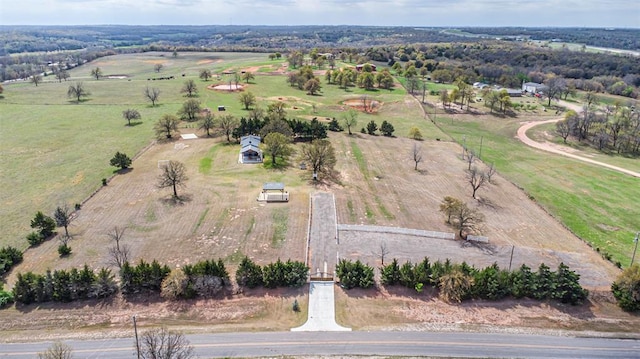 18800 NE 122nd St, Jones, OK 73049 - aerial view of sparsely populated area