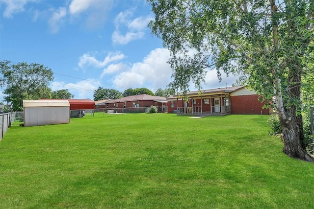 1036 Box St, Altus, OK 73521 - view of yard