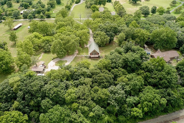1000 N Canadian Ave, Purcell, OK 73080 - drone / aerial view