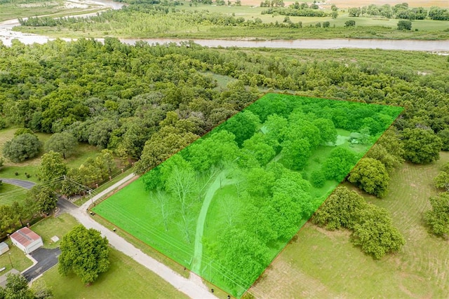 1000 N Canadian Ave, Purcell, OK 73080 - bird's eye view of a large body of water
