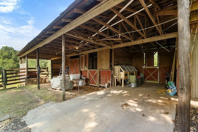 2645 E 2090th Rd, Hugo, OK 74743 - view of horse barn