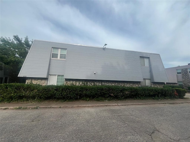 view of side of home