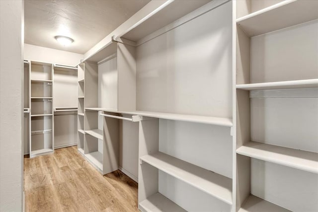 2900 Coventry Manor Dr, Oklahoma City, OK 73128 - walk in closet with light wood-type flooring