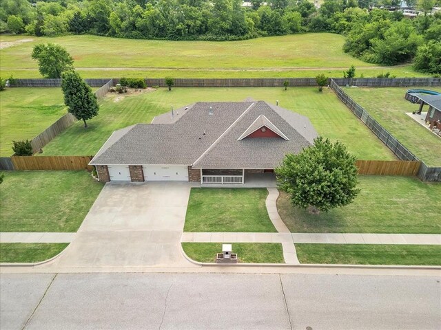 2900 Coventry Manor Dr, Oklahoma City, OK 73128 - aerial view of property and surrounding area