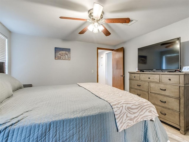 625 Jasmine Pl, Edmond, OK 73003 - bedroom with a ceiling fan
