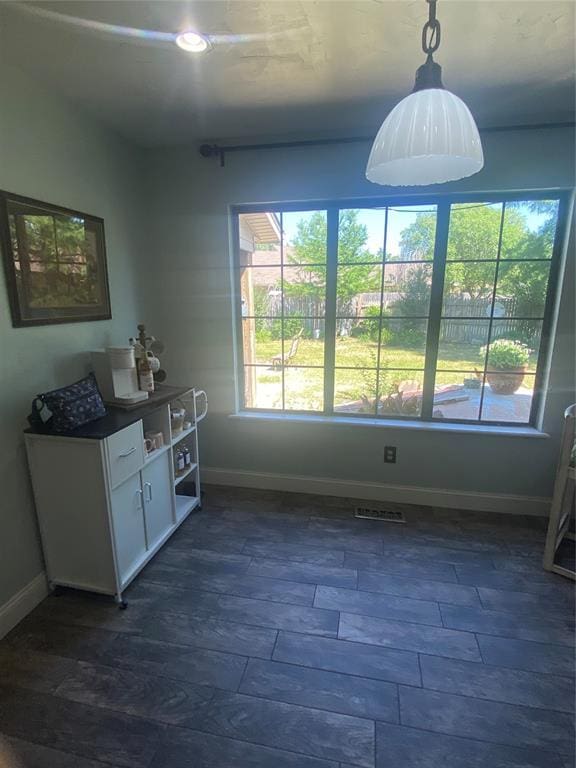 308 Jeffrey Laird Pl, Moore, OK 73160 - unfurnished dining area with healthy amount of natural light
